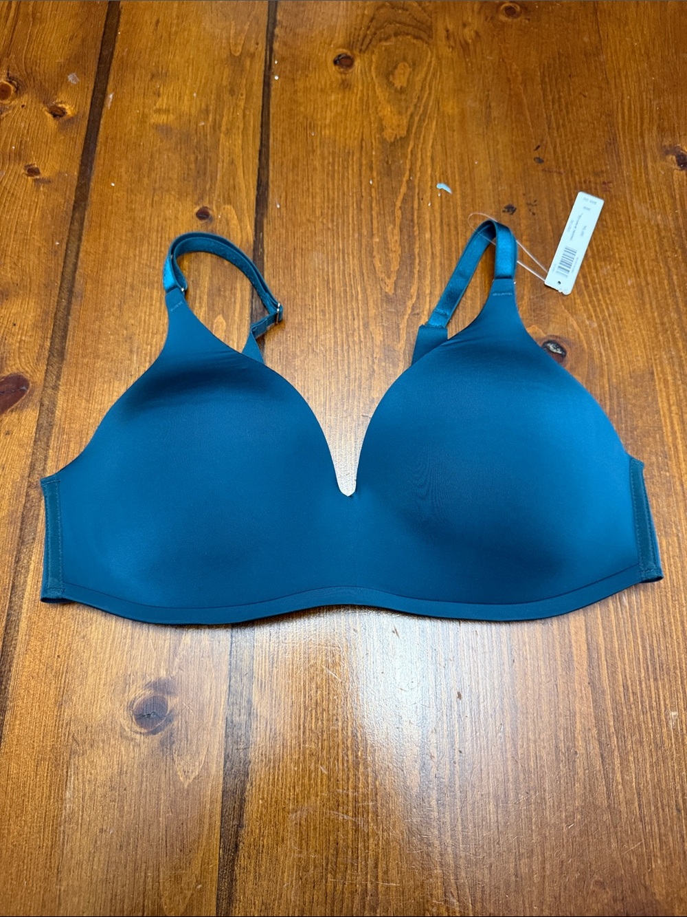 Soma Teal Smooth Vanishing Wireless Seamless Bra